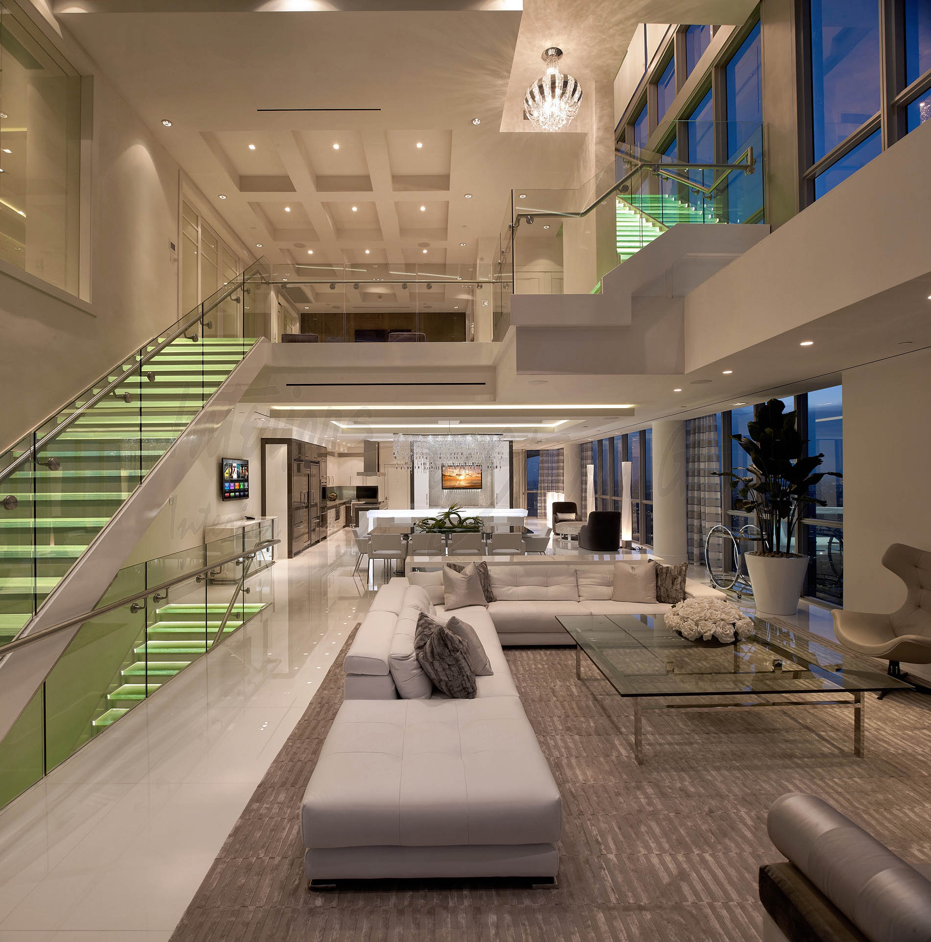 Contemporary Interiors by Interiors by Steven G.