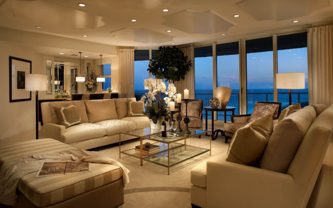 Traditional Ritz Carlton Residences | Interiors by Steven G