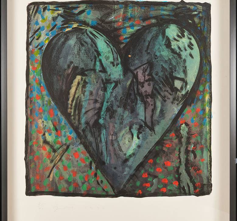 The Hand-Colored Viennese Hearts V